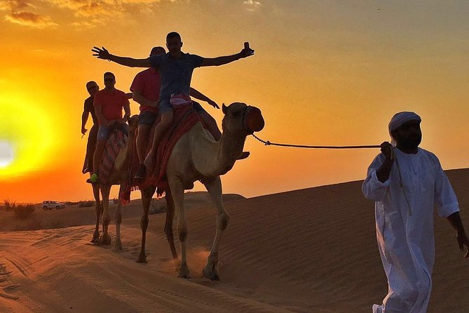 Dubai Desert Safari with BBQ And 4W Land Cruiser Dune Bashing Experience - BBQ Buffet Dinner and Evening Shows