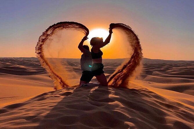 Dubai Desert Safari with BBQ and 4WD Land Cruiser Dune Bashing - Transport, timing, and group size