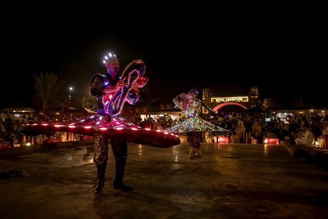 Dubai Desert Safari with BBQ Dinner Buffet, Adventure Xtreme and Live Shows - BBQ Buffet Dinner and Vegetarian Choices
