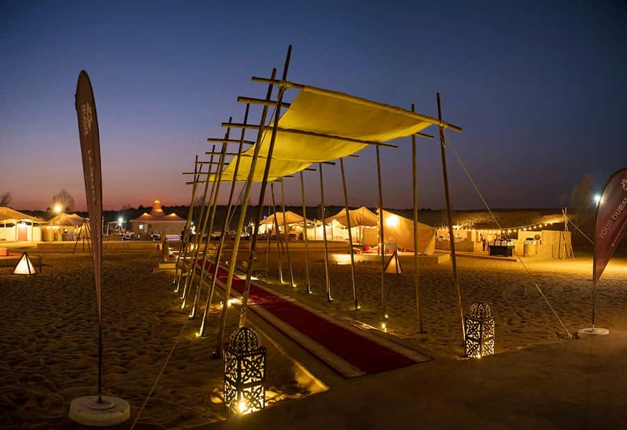 Dubai: Desert Safari with BBQ Dinner & Quad Biking Option - Shows under the stars