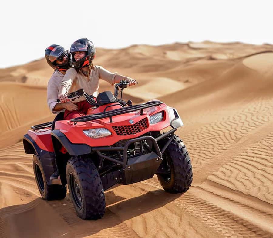 Dubai: Desert Safari with BBQ Dinner & Quad Biking Option - Sales pitches and the social side of the camp