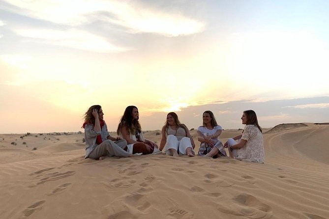 Dubai Desert Safari With BBQ, Quad Bike And Camel Ride - An Arabic camp welcome with tea and coffee