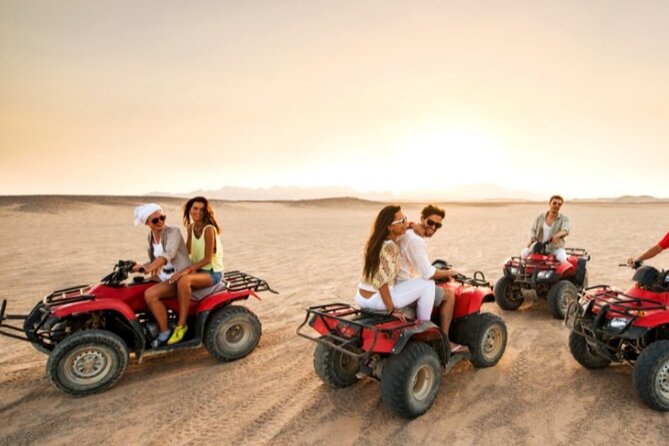 Dubai Desert Safari: with Camel Ride, live entertainment and bbq - Quad biking needs a careful check