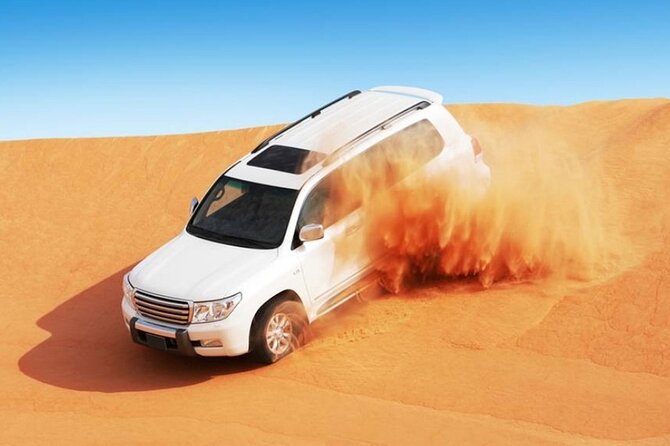 Dubai Desert Safari with Camel Riding, Sand Boarding,BBQ Dinner and 3 Live Shows - BBQ dinner, soft drinks, and what not to expect