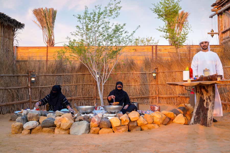 Dubai: Desert Safari with Camp, Dinner, & Optional Overnight - A sunset stop made for photographs