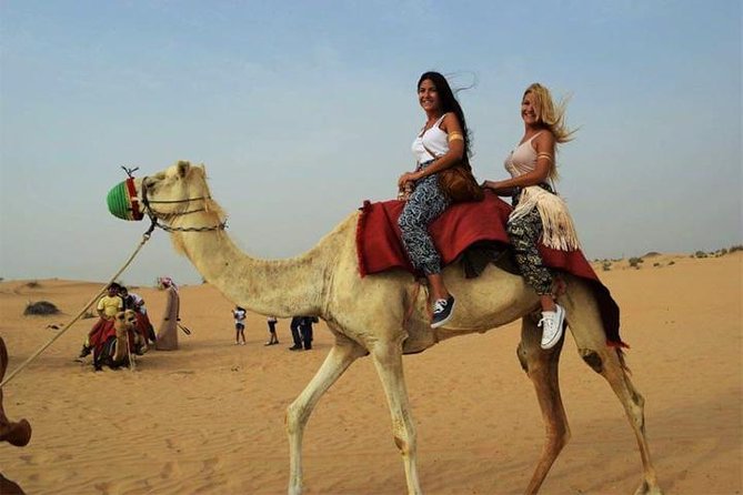 Dubai Desert Safari with Dance show, Sand Boarding, Camel & BBQ - Guides can make or break the day