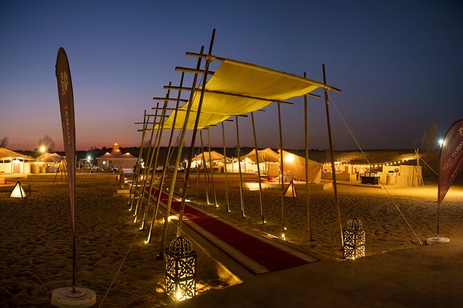 Dubai Desert Safari with Desert Camp Dinner, Camel Ride & Shows - Key points to know before booking