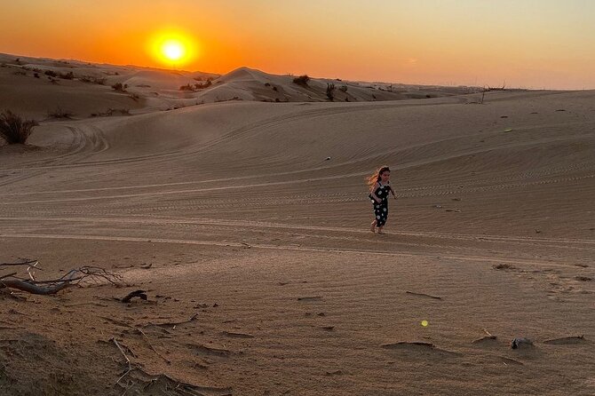 Dubai Desert Safari With Dune Bashing, Camel Ride & BBQ Dinner - Camel Riding, Henna, and Arabian Coffee at Camp