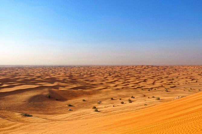Dubai Desert Safari with Dune Bashing, Camel Rides & BBQ - BBQ Dinner, Vegetarian Choices and Arabic Sweets