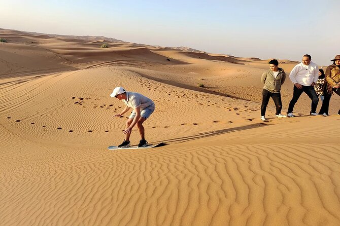 Dubai Desert Safari with Dune Bashing & Live Shows - A useful pause at Lahbab