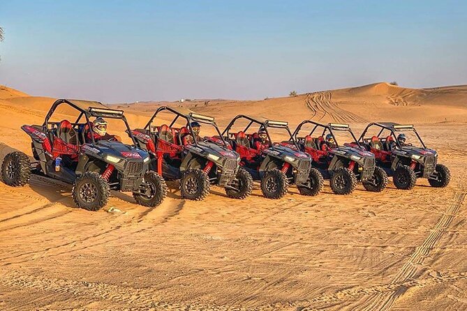 Dubai Desert Safari with Dune Buggy Ride in Desert - Barbecue dinner and three live shows