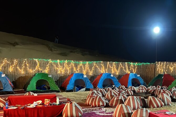 Dubai Desert Safari with Quad Bike, Camel Ride, Dinner and Show - Lahbab brings the big dune scenery