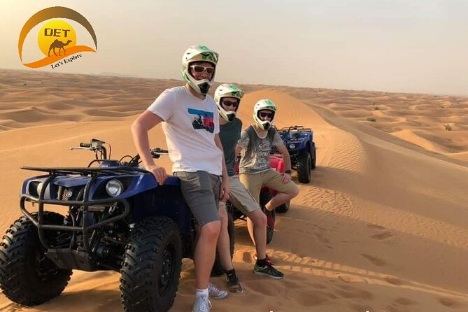 Dubai Desert Safari with Quad Bike, sandboarding, live show & BBQ - Thirty minutes on a self-drive quad bike