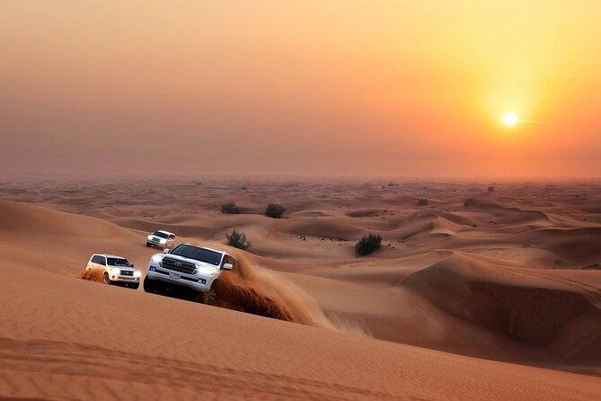 Dubai Desert Safari with Quad Biking - Buffet dinner and three evening shows