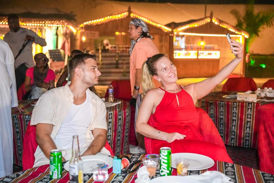 Dubai: Desert Safari with VIP BBQ and Optional Quad Bike - Belly dancing, Tanura, and the fire show