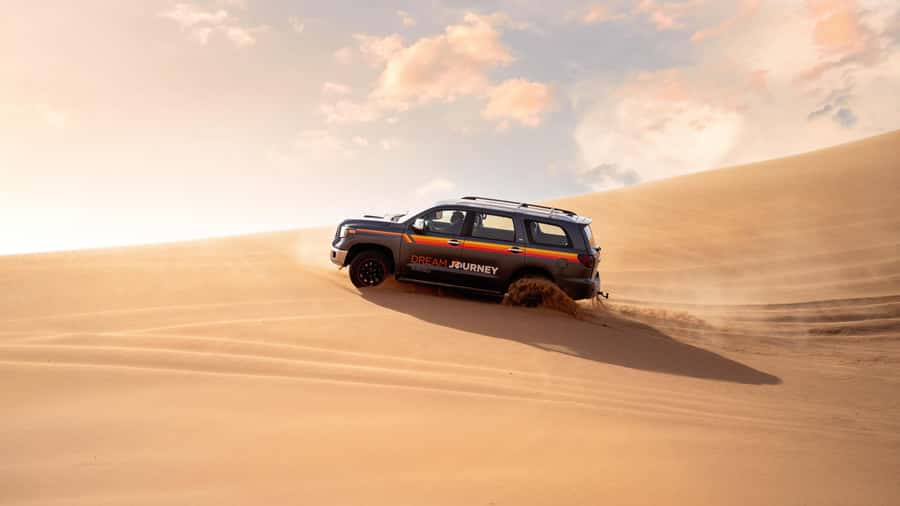 Dubai Desert Trail: Guided Quad/Polaris and Red Dunes Safari - Morning or afternoon: choose for weather and light