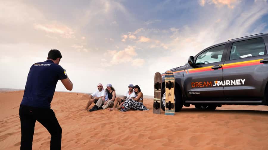 Dubai Desert Trail: Guided Quad/Polaris and Red Dunes Safari - The safety briefing sets the tone