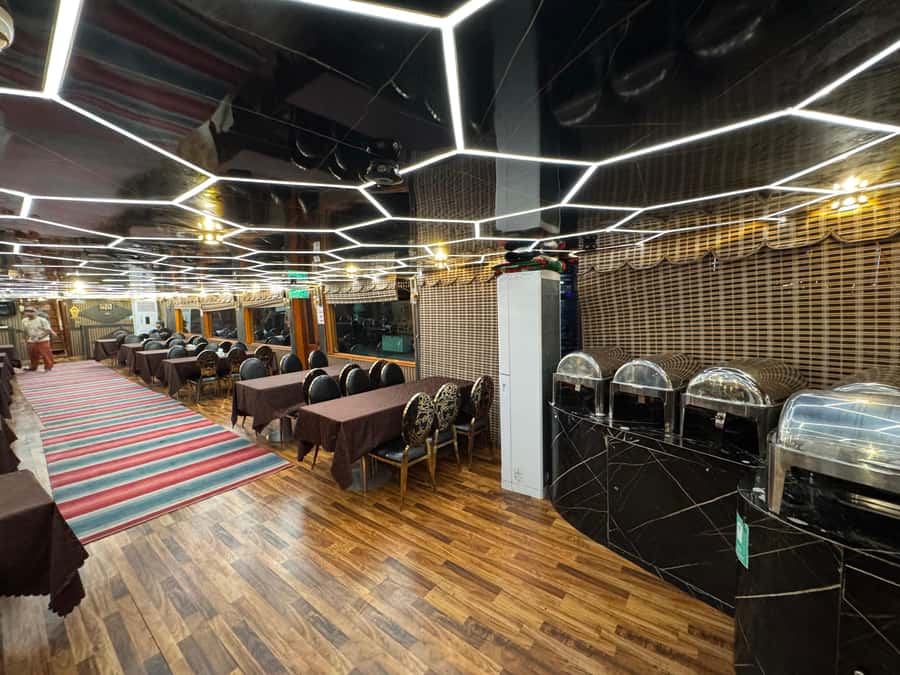 Dubai Dhow Cruise Creek,Marina Shows,Buffet & Drinks options - Tanoura, dance, and music onboard
