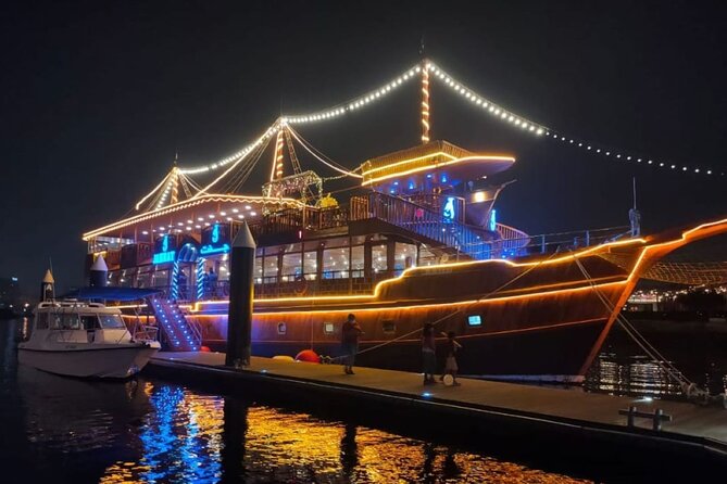 Dubai Dhow Cruise Dinner Al Seef Creek Multicusine - Key points to know before you book