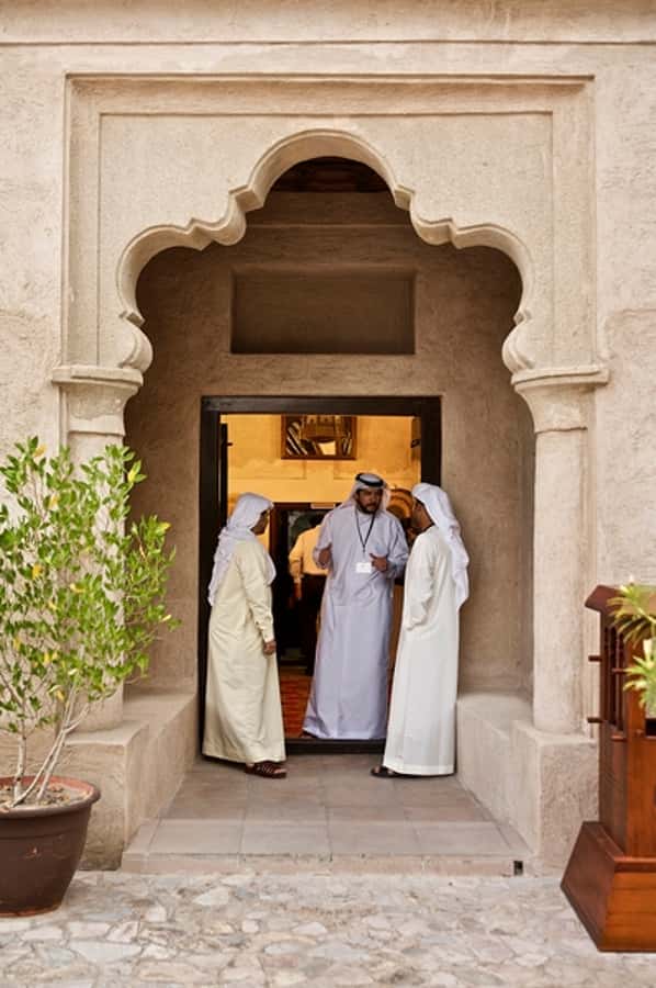 Dubai: Dinner at Sheikh Mohammed Cultural Center - Arriving at House 26 in Al Fahidi