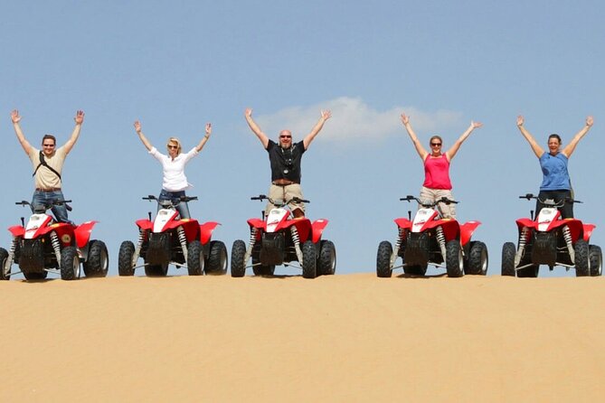 Dubai Dinner Desert Experience with 01 Hour quad bike and camel ride - Key points before you book