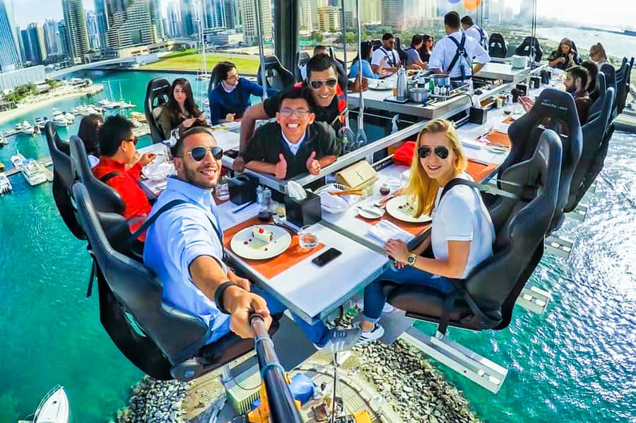 Dubai: Dinner in the Sky Experience - Dining Above Dubai Marina