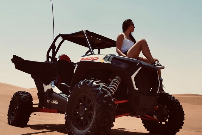 Dubai: Dune Buggy Adventure Safari in Red Dunes - Getting started with the Polaris buggy