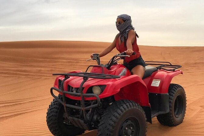 Dubai Dunes Safari With Quad Bike, Camel Ride, BBQ Dinner & Live Shows - Guide service and the small details that matter