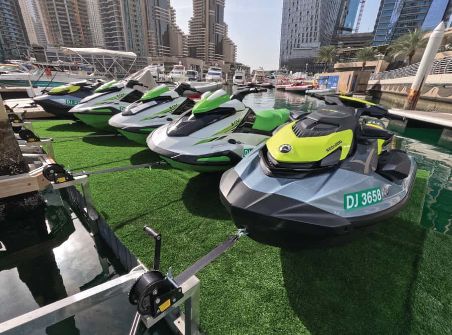 Dubai East: Guided JetsKi Ride with Sound System! - What the guide adds