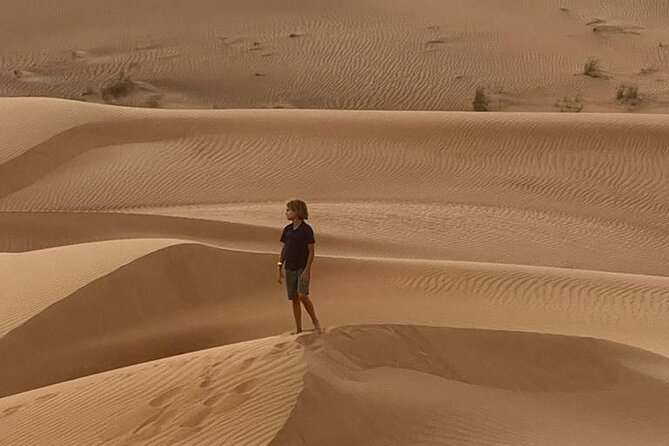 Dubai Elite Red Dunes Safari With Sunset & Bedouin Camp - Entering the Bedouin-style camp