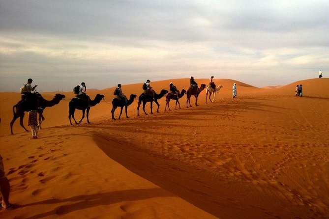 Dubai Evening 4x4 Desert Safari ATV Bike ,Camel Ride , BBQ Dinner - Entering the Bedouin-Style Camp