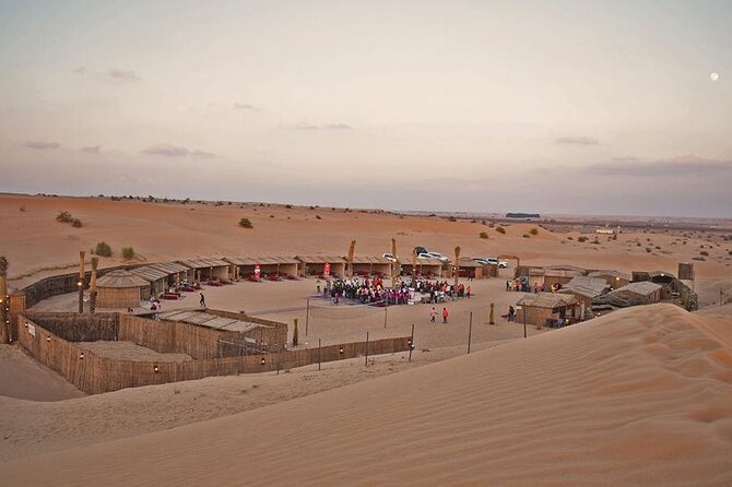 Dubai Evening Desert safari & BBQ Dinner-Pickup From Dubai mall - Sunset photos and a short camel ride