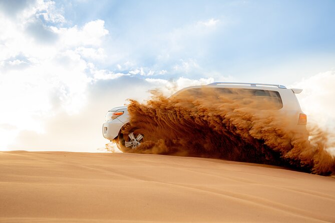 Dubai Evening Desert safari & BBQ Dinner-Pickup From Dubai mall - What 15 minutes of dune bashing feels like