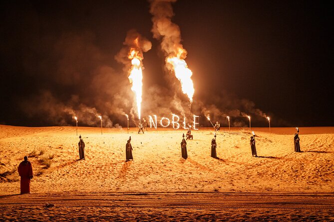 Dubai Evening Desert Safari BBQ Dinner & Transfer to Noble Camp - Key points to know before booking
