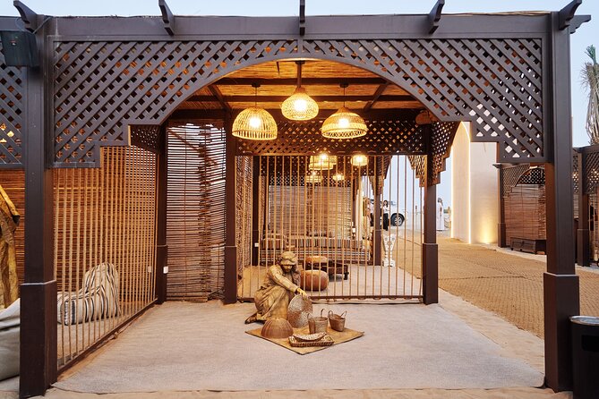 Dubai Evening Desert Safari BBQ Dinner & Transfer to Noble Camp - Leaving Dubai in an air-conditioned 4x4
