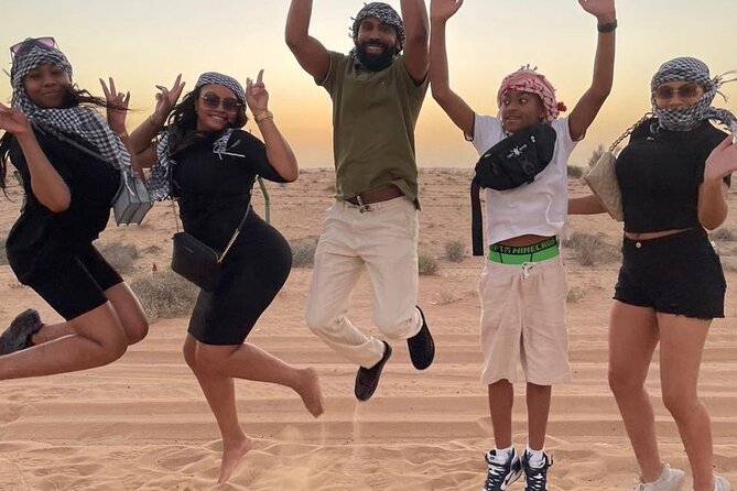 Dubai Evening Desert Safari - Sharing - BBQ dinner and three evening shows