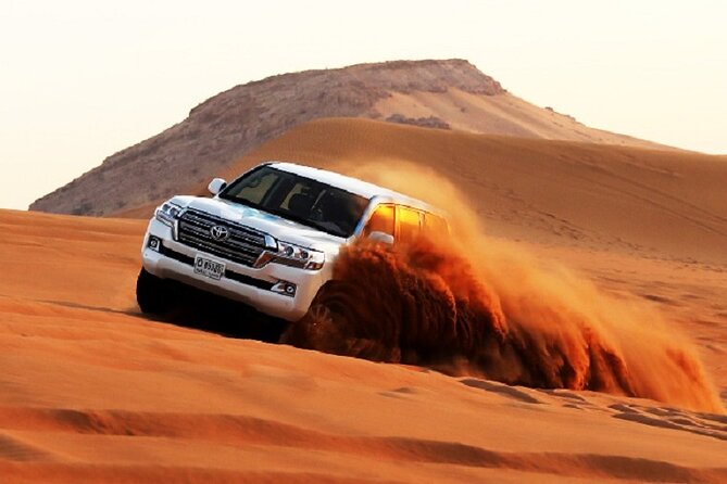 Dubai Evening Desert Safari With BBQ Dinner at Arabian Heritage - A 3 p.m. pickup starts the desert outing