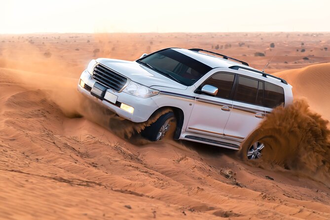 Dubai Evening Desert Safari With BBQ Dinner - Dune bashing with Imran, Saqib, and other drivers