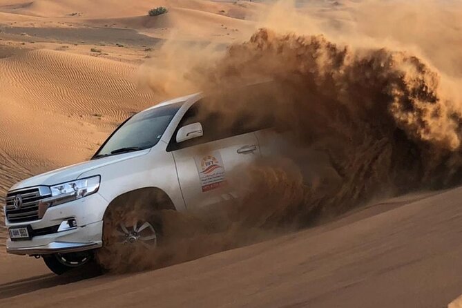 Dubai Evening Desert Safari with BBQ & Live Entertainment - Leaving Dubai for Lahbab’s Red Dunes