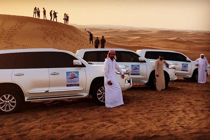 Dubai Evening Desert Safari with BBQ & Live Entertainment - Belly Dancing, Fire, and Tanoura Shows