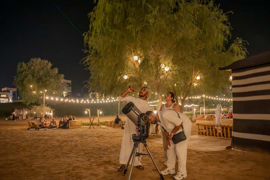 Dubai: Evening Desert Safari with Camel Ride & Stargazing - Leaving Dubai for the red dunes