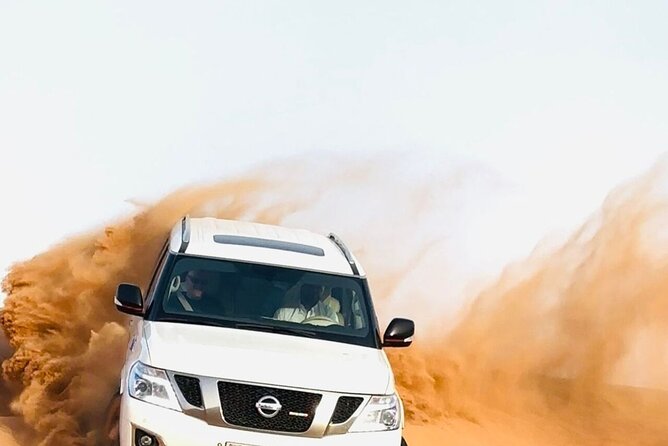 Dubai Evening Desert Safari with Quad bike, Dinner and Show - The camp: camel ride, henna and dinner