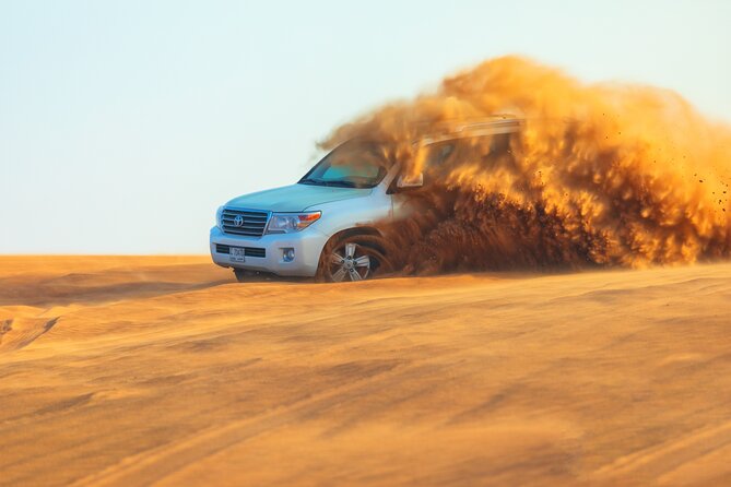 Dubai Evening Desert Safari With Transfers Dune Bashing & Dinner - Lahbab brings the main rush