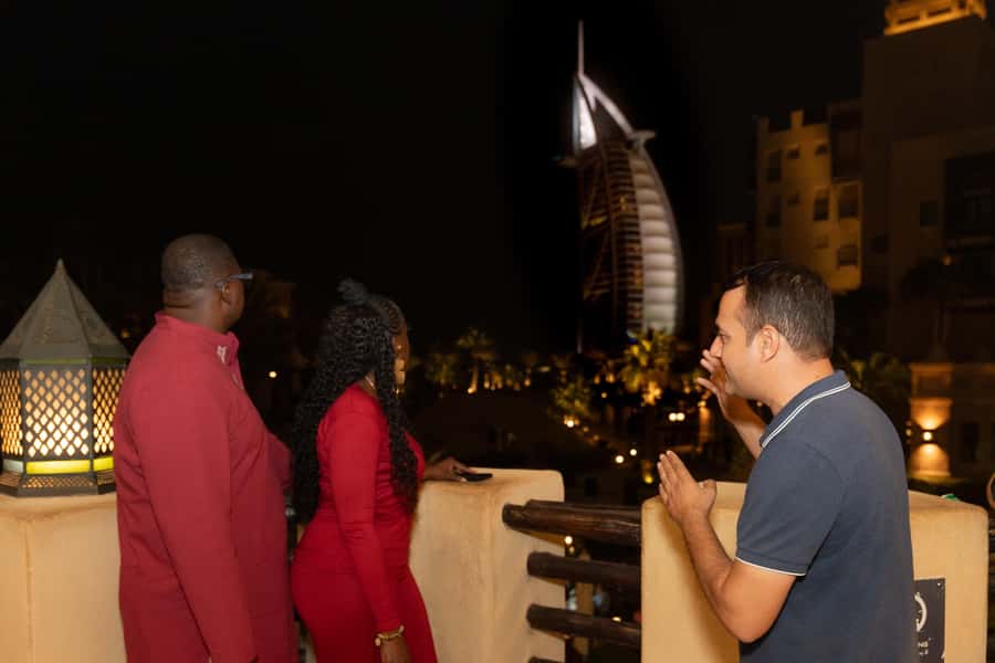 Dubai: Evening Tour and Burj Khalifa Entrance Ticket - Palm Jumeirah and Dubai Marina after dark