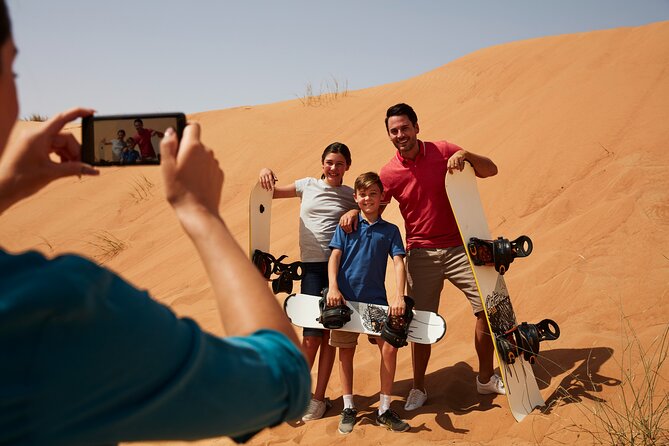 Dubai Exclusive Desert Safari - Sandboarding and a short camel ride