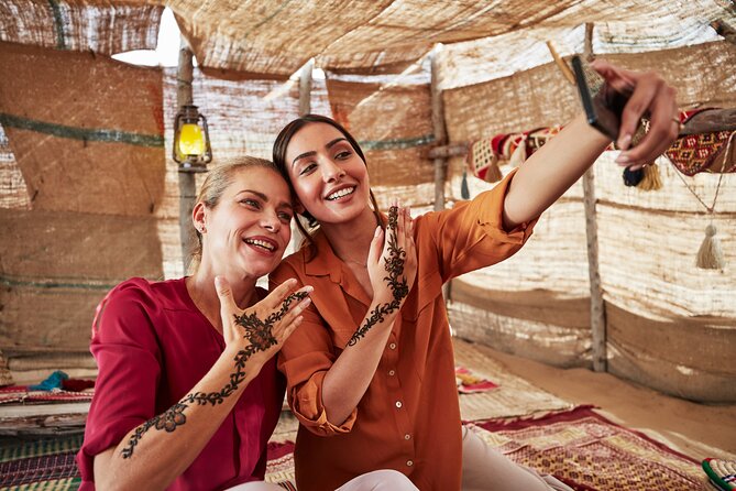 Dubai Exclusive Desert Safari - Entering the Bedouin-style camp