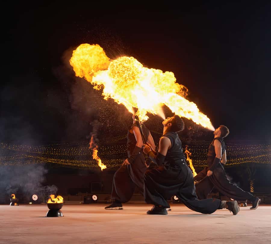 Dubai: Exclusive VIP Desert Safari Dinner with Live Show - Four courses, buffet backup, and drink choices