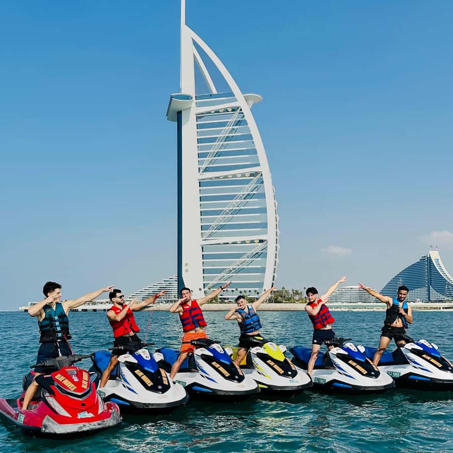 Dubai: Experience Jet Ski to Burj Al Arab +PICTURES & VIDEOS - Getting The Best View Of Burj Al Arab