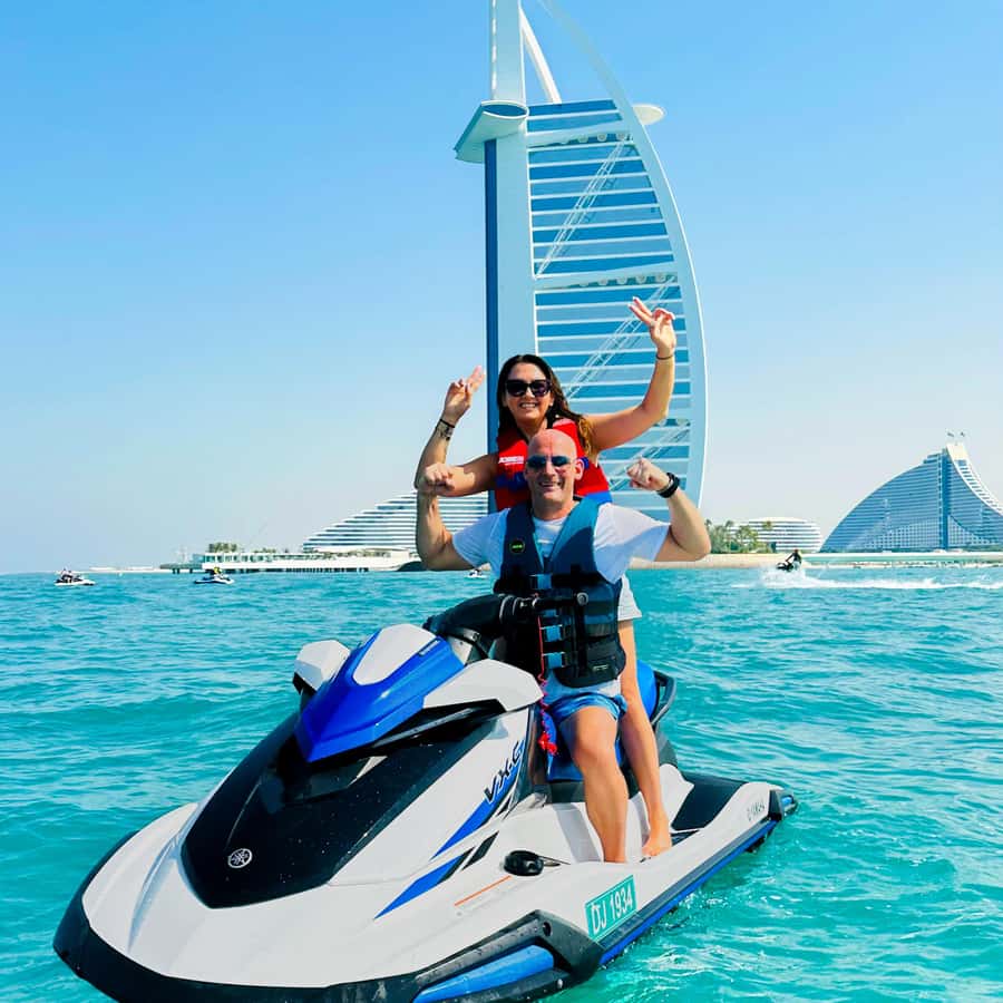 Dubai: Experience Jet Ski to Burj Al Arab +PICTURES & VIDEOS - The Safety Briefing Before You Touch The Throttle