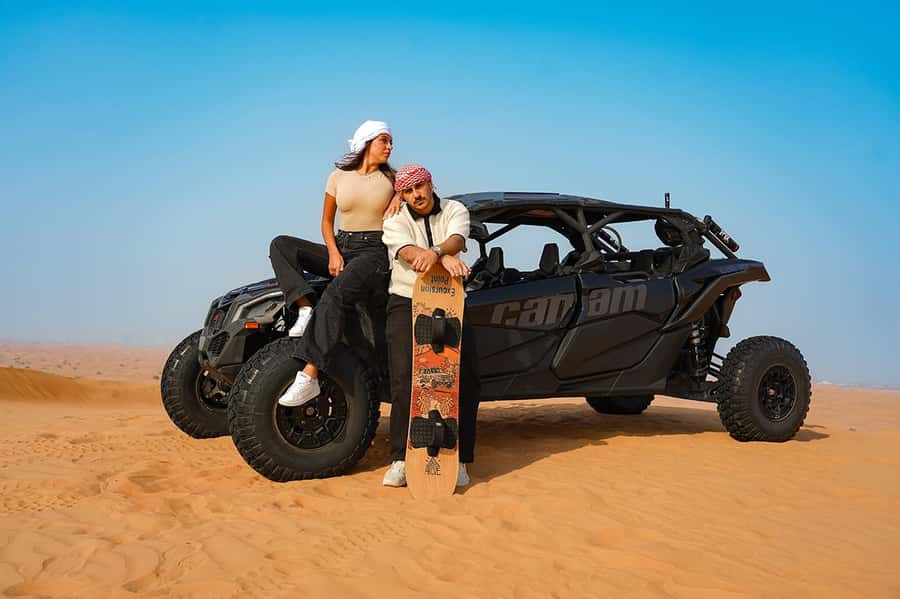 Dubai: Extreme Can-Am Buggy Desert Safari Adventure - One hour across the orange Red Dunes